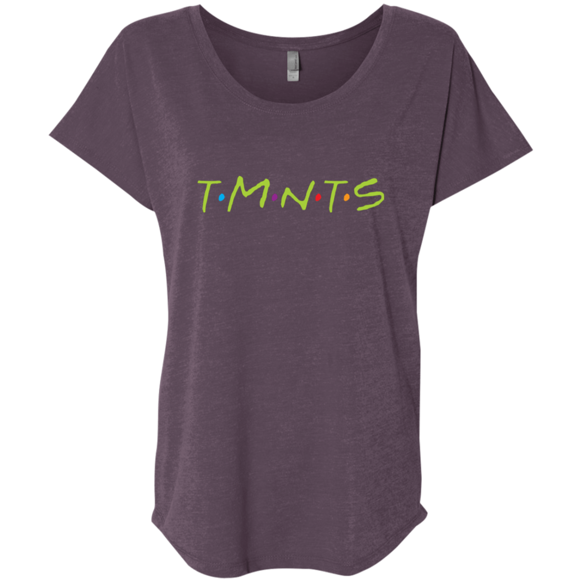 T-Shirts Vintage Purple / X-Small TMNTS Triblend Dolman Sleeve