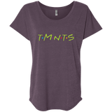 T-Shirts Vintage Purple / X-Small TMNTS Triblend Dolman Sleeve