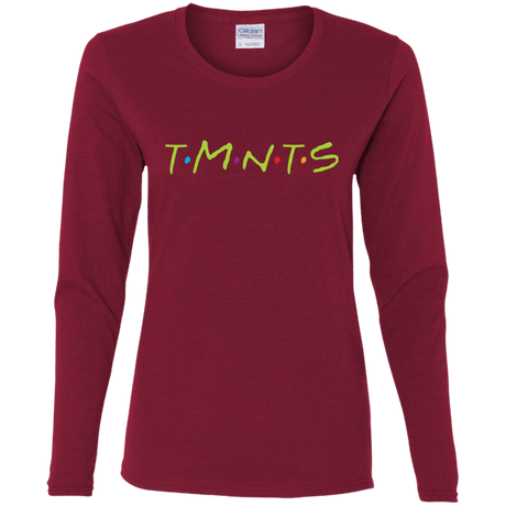 T-Shirts Cardinal / S TMNTS Women's Long Sleeve T-Shirt