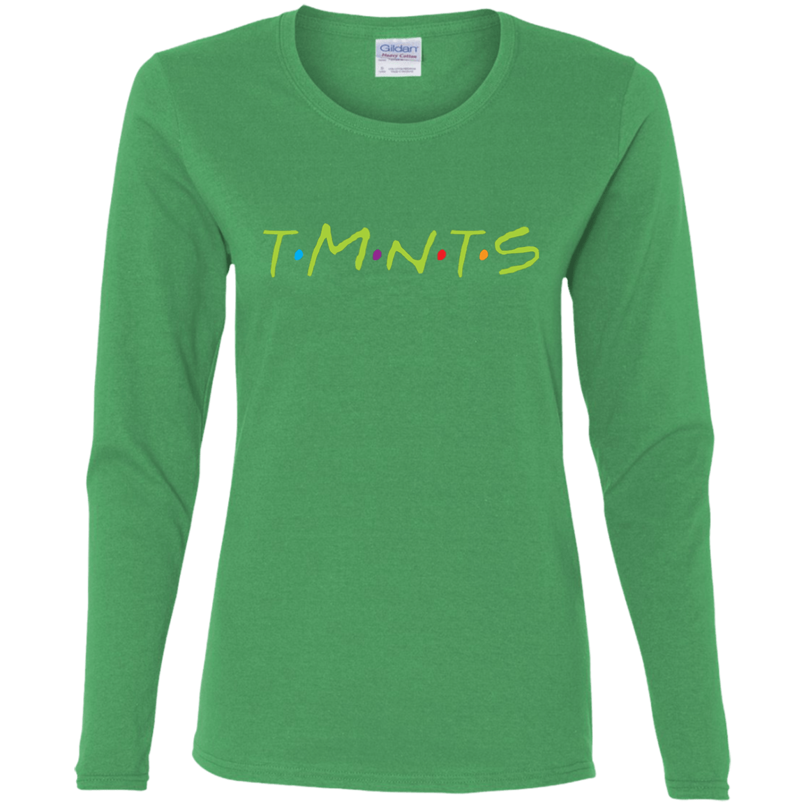 T-Shirts Irish Green / S TMNTS Women's Long Sleeve T-Shirt