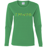 T-Shirts Irish Green / S TMNTS Women's Long Sleeve T-Shirt