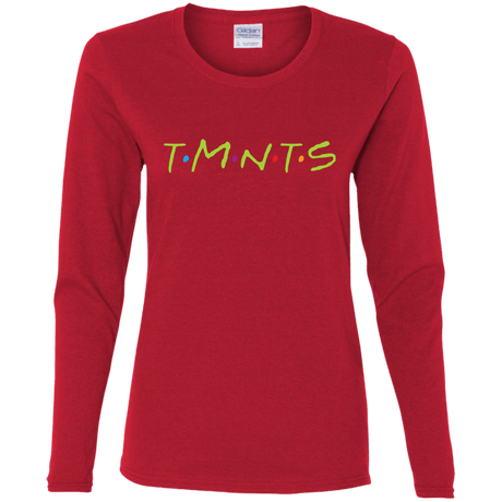 T-Shirts Red / S TMNTS Women's Long Sleeve T-Shirt