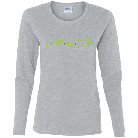 T-Shirts Sport Grey / S TMNTS Women's Long Sleeve T-Shirt