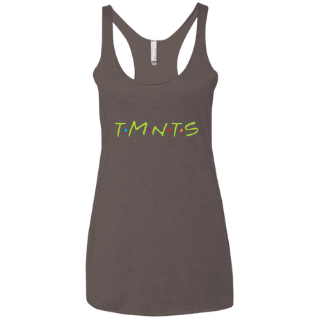 T-Shirts Macchiato / X-Small TMNTS Women's Triblend Racerback Tank