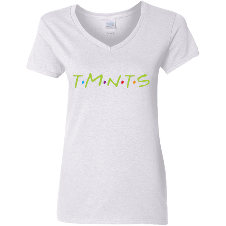 T-Shirts White / S TMNTS Women's V-Neck T-Shirt