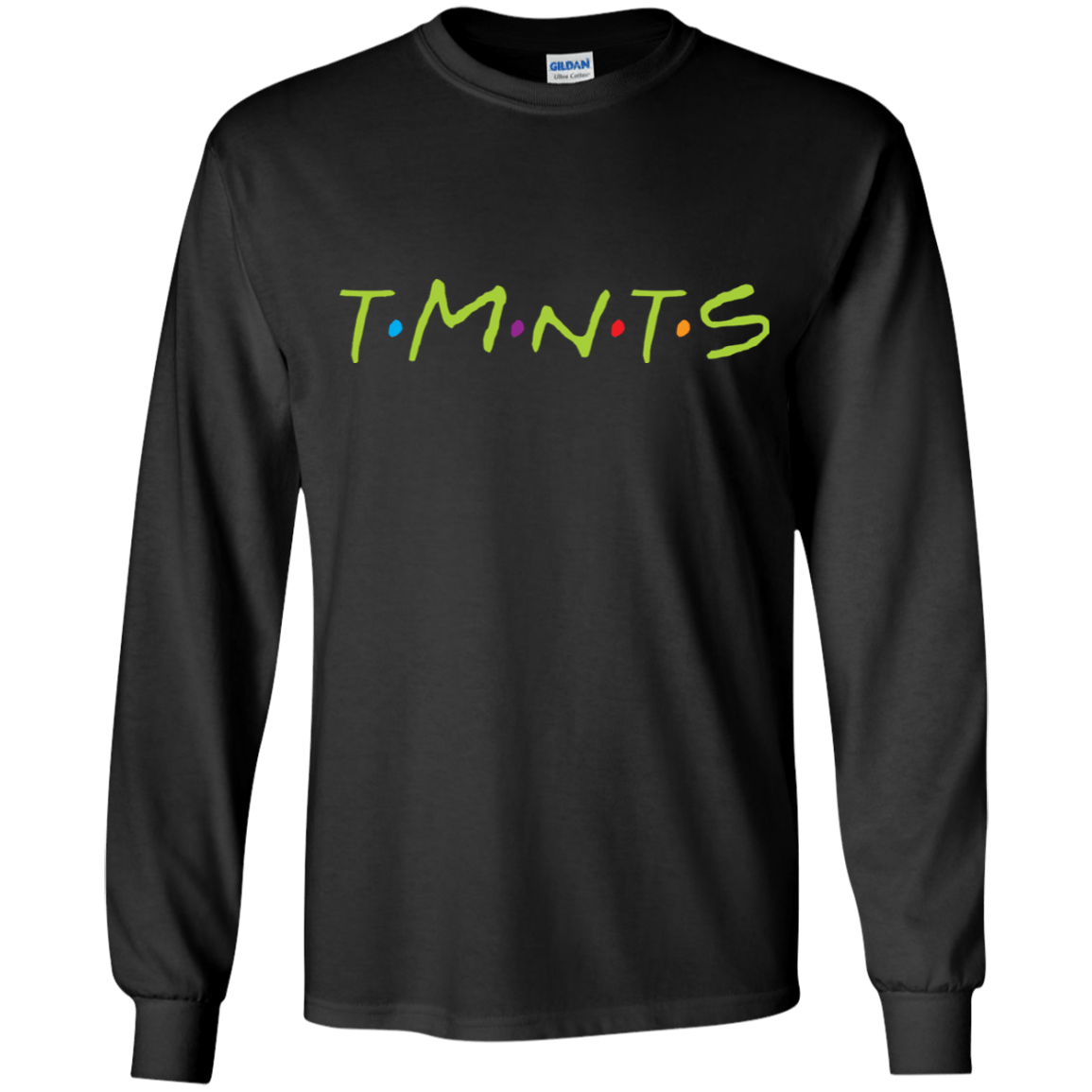 T-Shirts Black / YS TMNTS Youth Long Sleeve T-Shirt