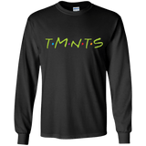 T-Shirts Black / YS TMNTS Youth Long Sleeve T-Shirt