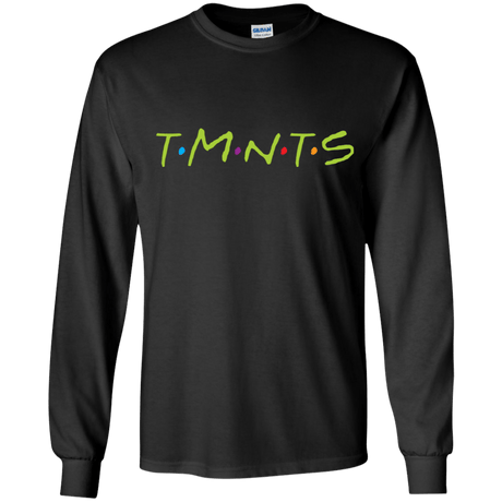 T-Shirts Black / YS TMNTS Youth Long Sleeve T-Shirt