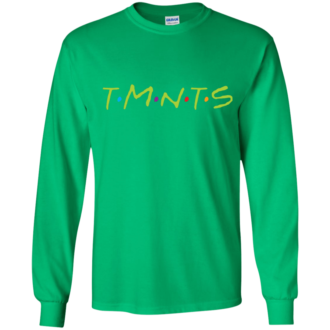 T-Shirts Irish Green / YS TMNTS Youth Long Sleeve T-Shirt