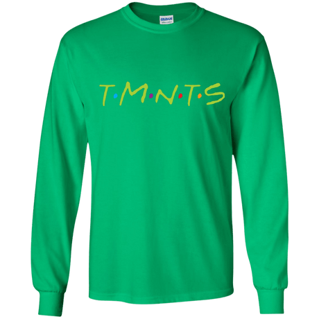 T-Shirts Irish Green / YS TMNTS Youth Long Sleeve T-Shirt