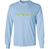 T-Shirts Light Blue / YS TMNTS Youth Long Sleeve T-Shirt