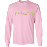 T-Shirts Light Pink / YS TMNTS Youth Long Sleeve T-Shirt