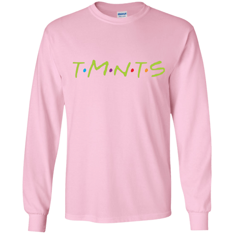 T-Shirts Light Pink / YS TMNTS Youth Long Sleeve T-Shirt