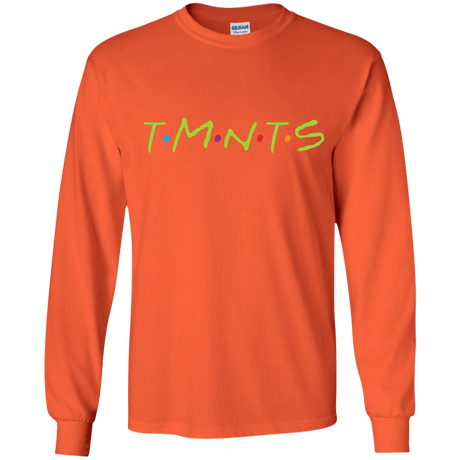 T-Shirts Orange / YS TMNTS Youth Long Sleeve T-Shirt