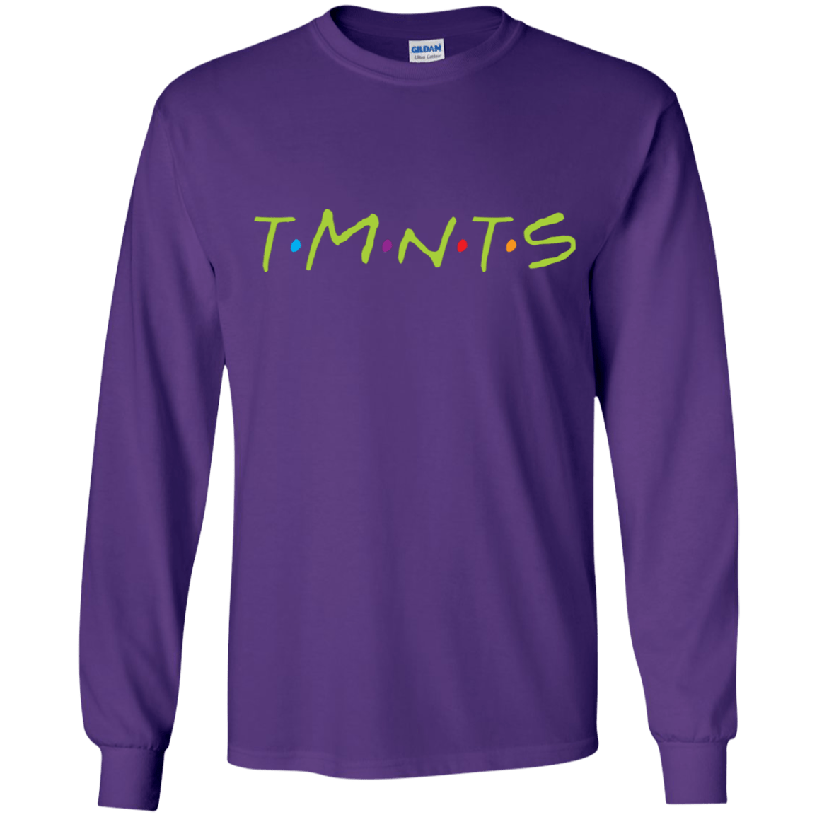 T-Shirts Purple / YS TMNTS Youth Long Sleeve T-Shirt