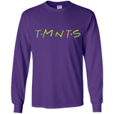 T-Shirts Purple / YS TMNTS Youth Long Sleeve T-Shirt