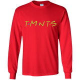 T-Shirts Red / YS TMNTS Youth Long Sleeve T-Shirt