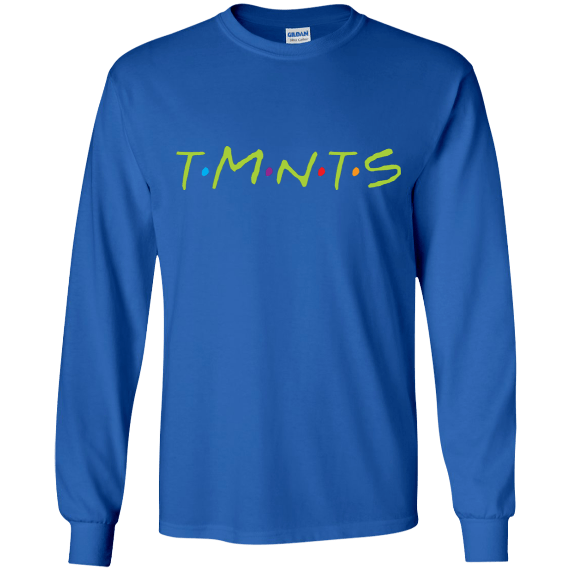 T-Shirts Royal / YS TMNTS Youth Long Sleeve T-Shirt