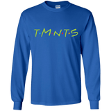 T-Shirts Royal / YS TMNTS Youth Long Sleeve T-Shirt