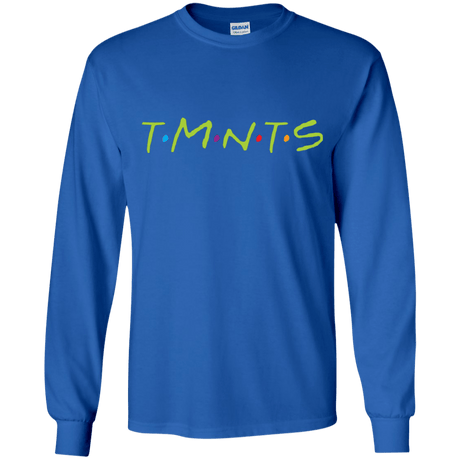 T-Shirts Royal / YS TMNTS Youth Long Sleeve T-Shirt