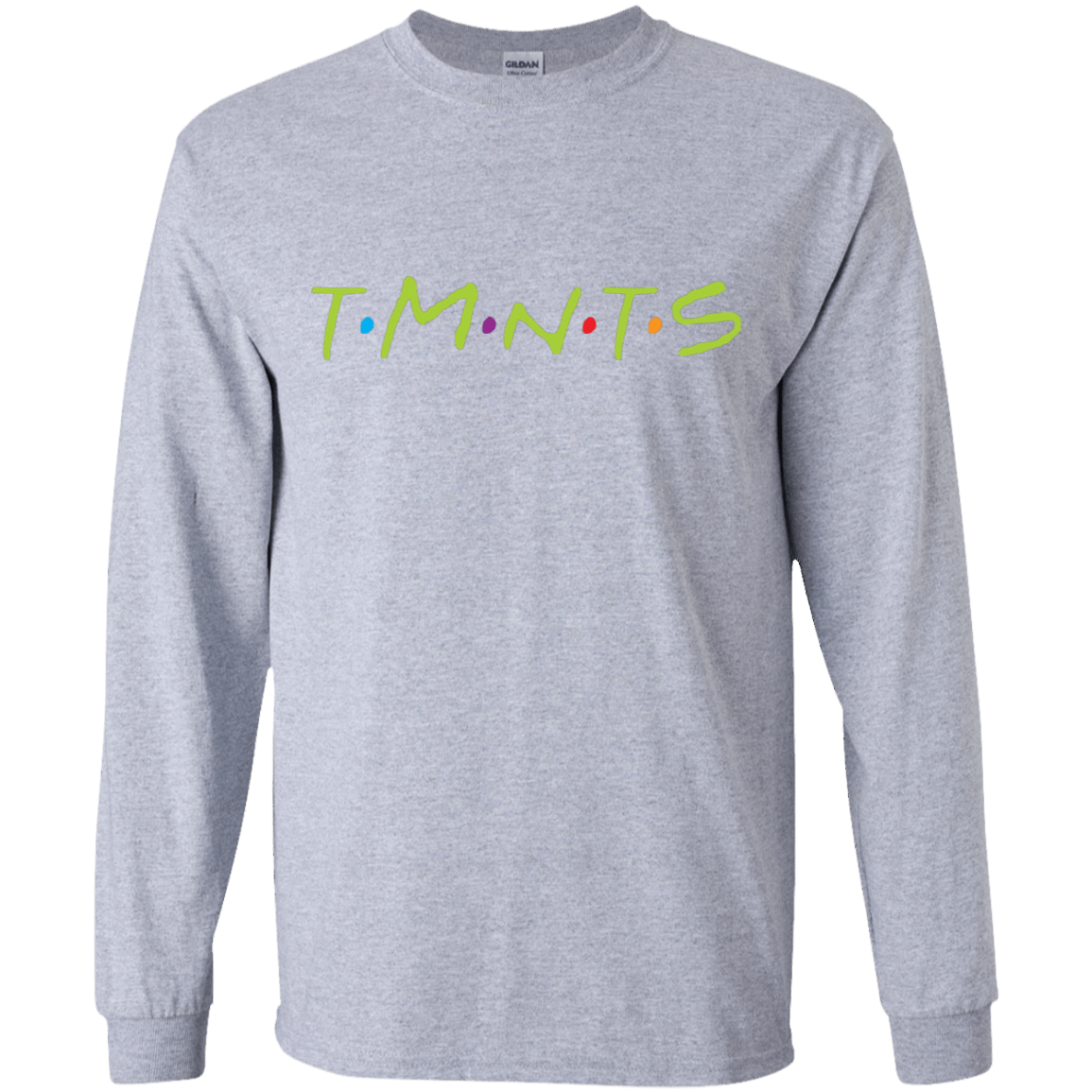 T-Shirts Sport Grey / YS TMNTS Youth Long Sleeve T-Shirt
