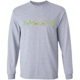 T-Shirts Sport Grey / YS TMNTS Youth Long Sleeve T-Shirt