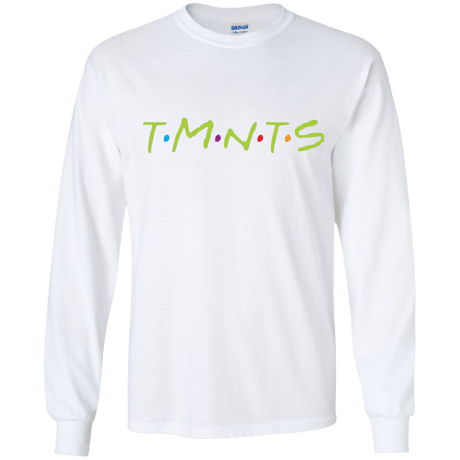 T-Shirts White / YS TMNTS Youth Long Sleeve T-Shirt