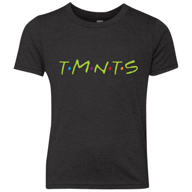 T-Shirts Vintage Black / YXS TMNTS Youth Triblend T-Shirt