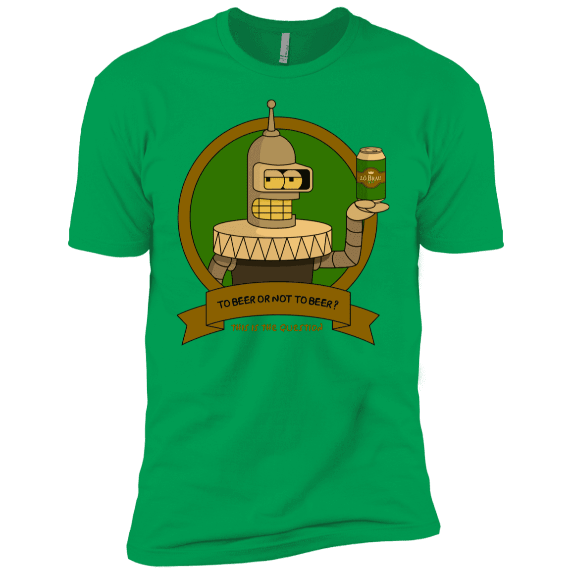 T-Shirts Kelly Green / YXS To Beer or not to Beer Bender Edition Boys Premium T-Shirt