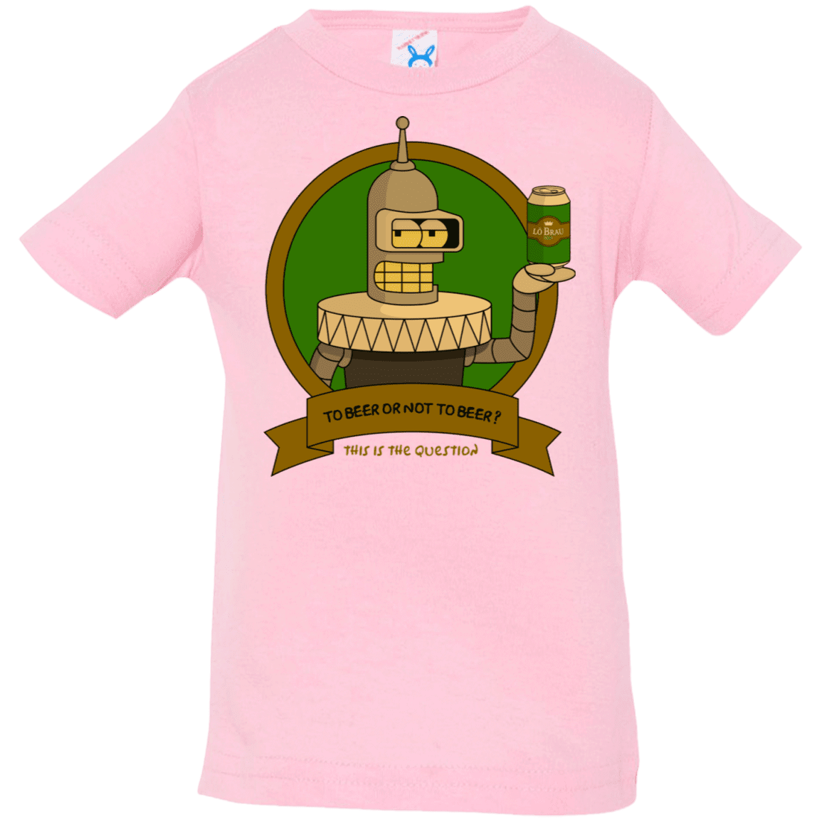 T-Shirts Pink / 6 Months To Beer or not to Beer Bender Edition Infant Premium T-Shirt