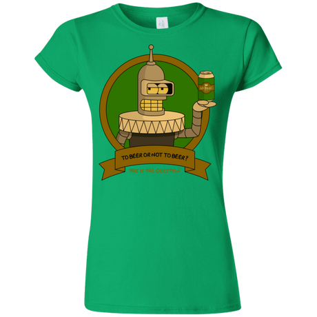 T-Shirts Irish Green / S To Beer or not to Beer Bender Edition Junior Slimmer-Fit T-Shirt