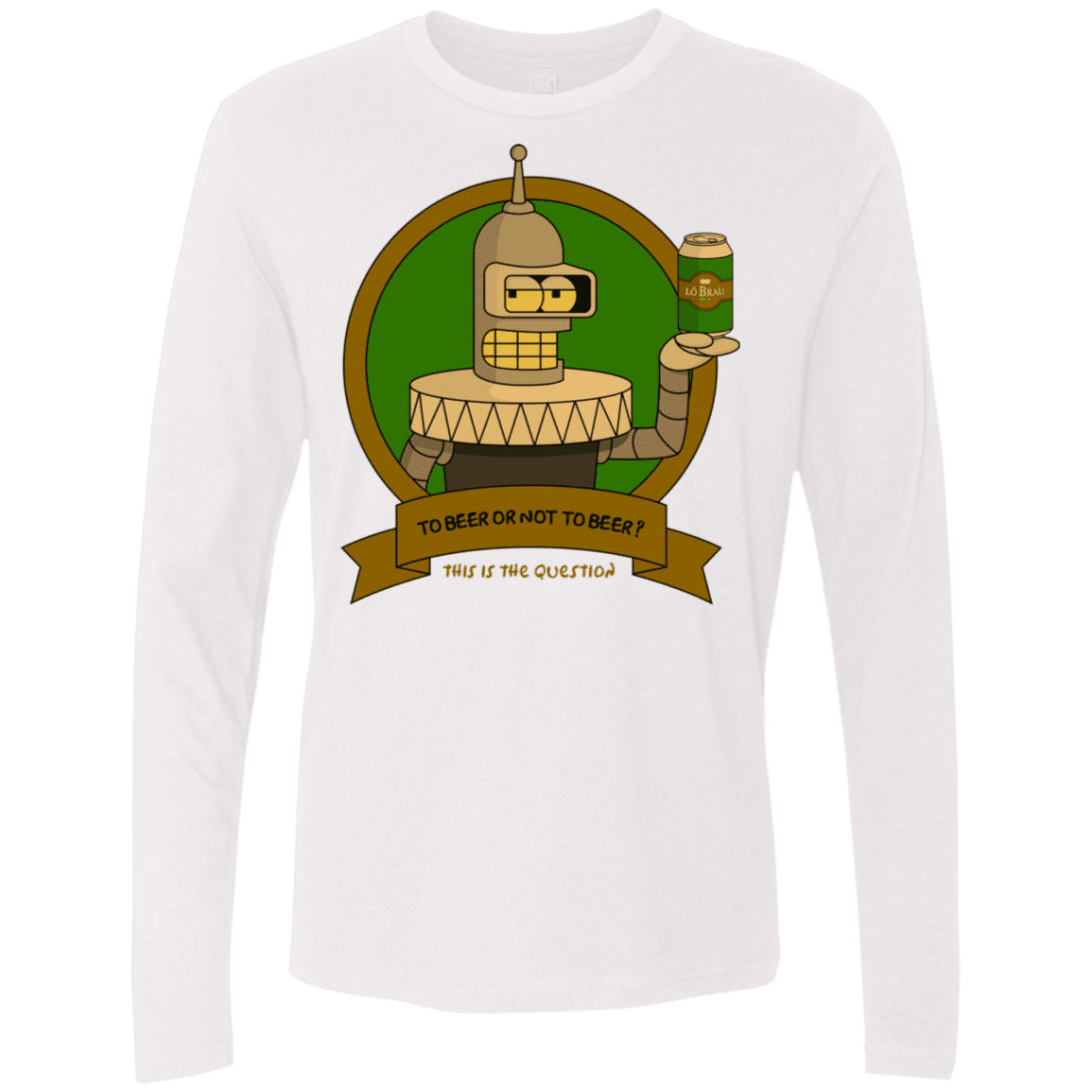T-Shirts White / S To Beer or not to Beer Bender Edition Men's Premium Long Sleeve