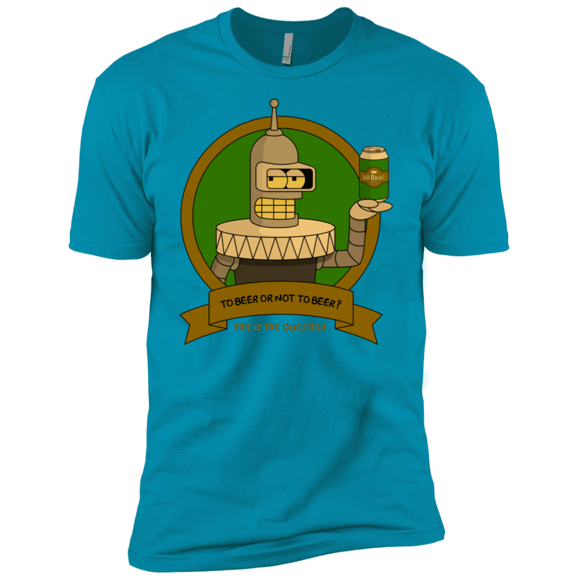 T-Shirts Turquoise / X-Small To Beer or not to Beer Bender Edition Men's Premium T-Shirt
