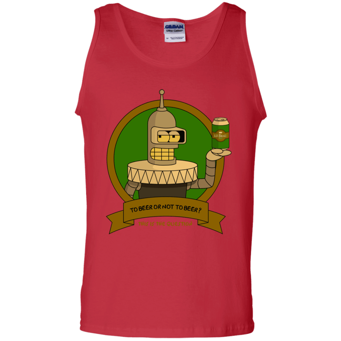 T-Shirts Red / S To Beer or not to Beer Bender Edition Men's Tank Top