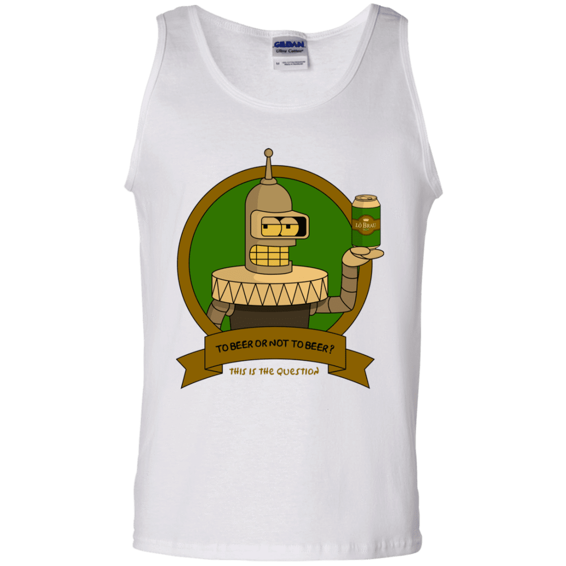 T-Shirts White / S To Beer or not to Beer Bender Edition Men's Tank Top