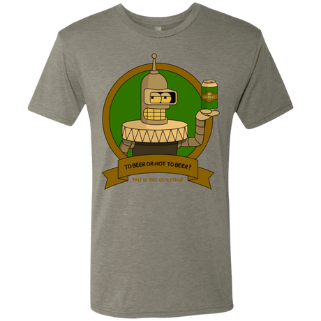 T-Shirts Venetian Grey / S To Beer or not to Beer Bender Edition Men's Triblend T-Shirt