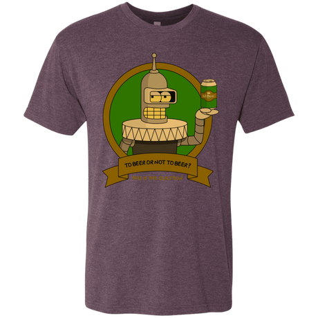 T-Shirts Vintage Purple / S To Beer or not to Beer Bender Edition Men's Triblend T-Shirt
