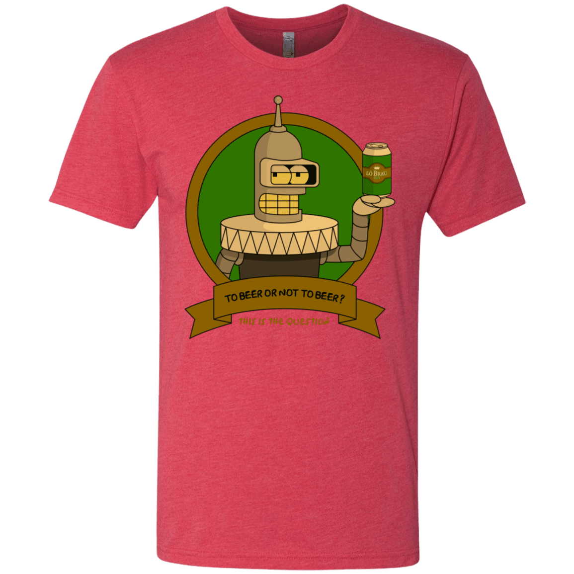 T-Shirts Vintage Red / S To Beer or not to Beer Bender Edition Men's Triblend T-Shirt