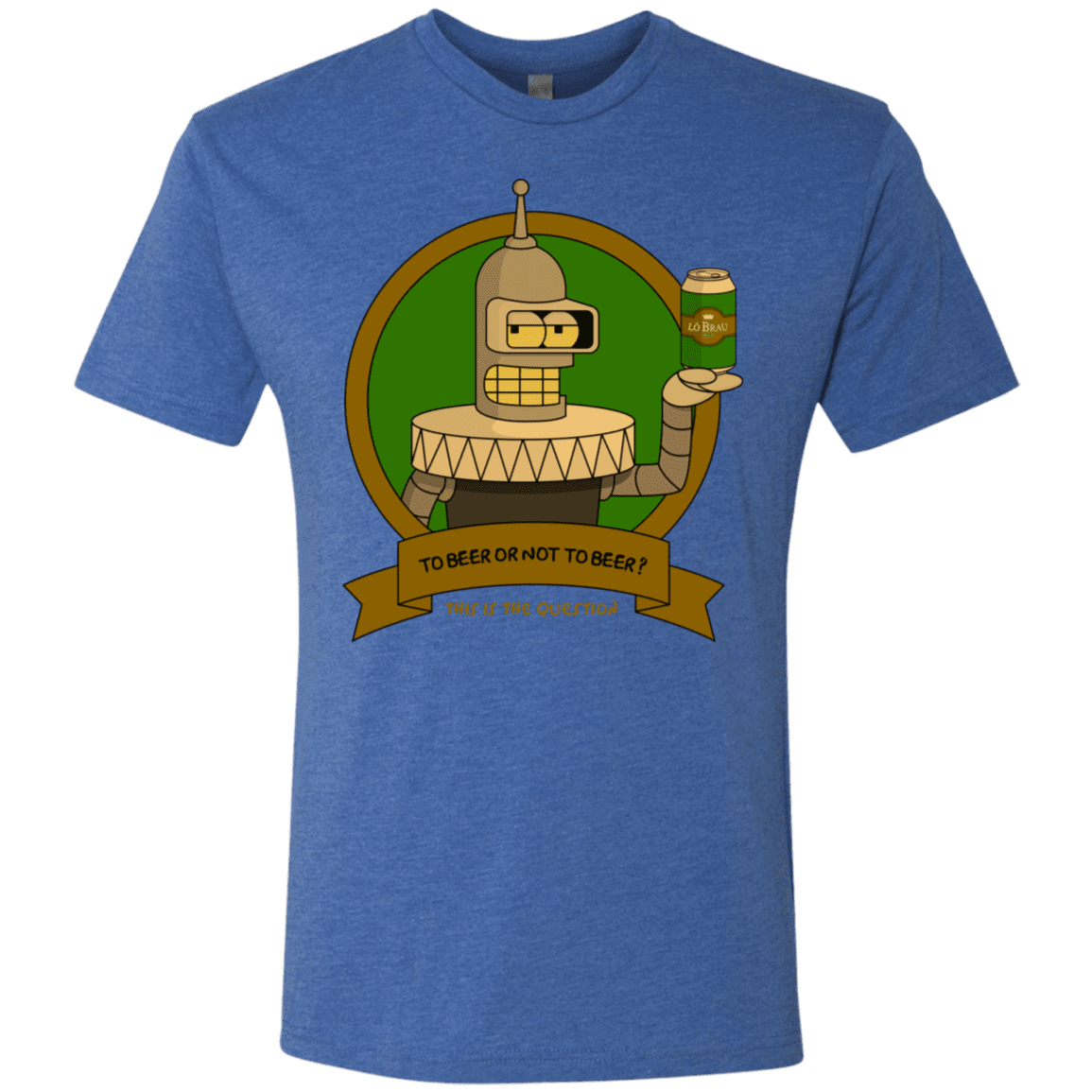 T-Shirts Vintage Royal / S To Beer or not to Beer Bender Edition Men's Triblend T-Shirt
