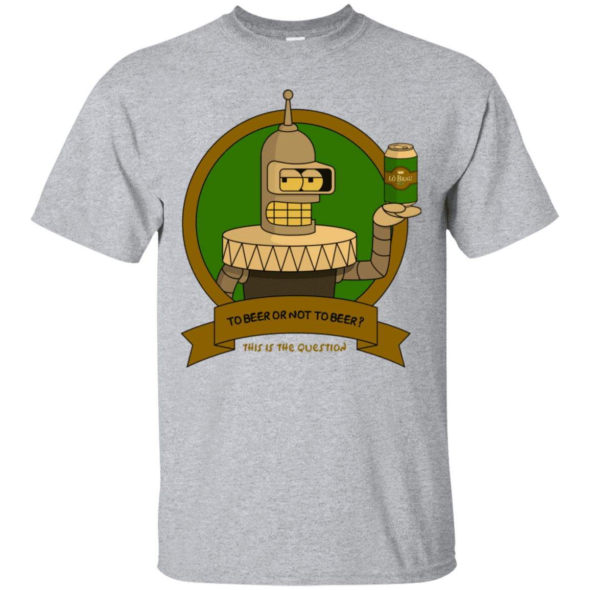 Sandsynligvis femte Svane To Beer or not to Beer Bender Edition T-Shirt – Pop Up Tee