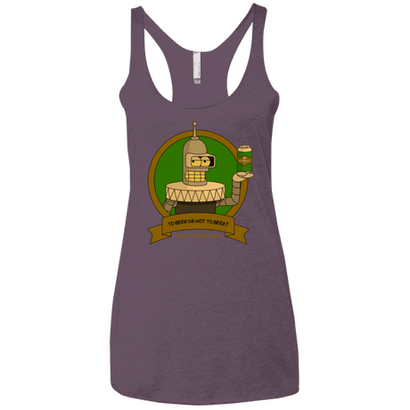 T-Shirts Vintage Purple / X-Small To Beer or not to Beer Bender Edition Women's Triblend Racerback Tank