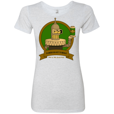 T-Shirts Heather White / S To Beer or not to Beer Bender Edition Women's Triblend T-Shirt