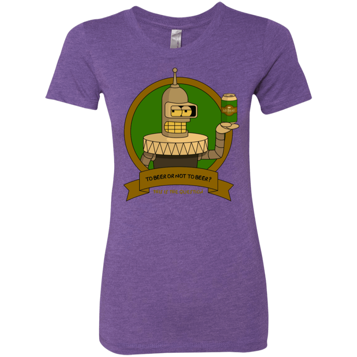 T-Shirts Purple Rush / S To Beer or not to Beer Bender Edition Women's Triblend T-Shirt