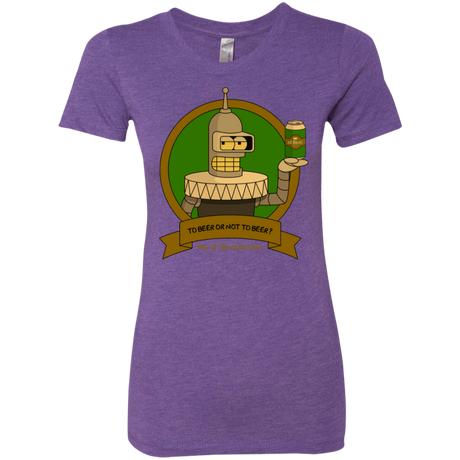 T-Shirts Purple Rush / S To Beer or not to Beer Bender Edition Women's Triblend T-Shirt