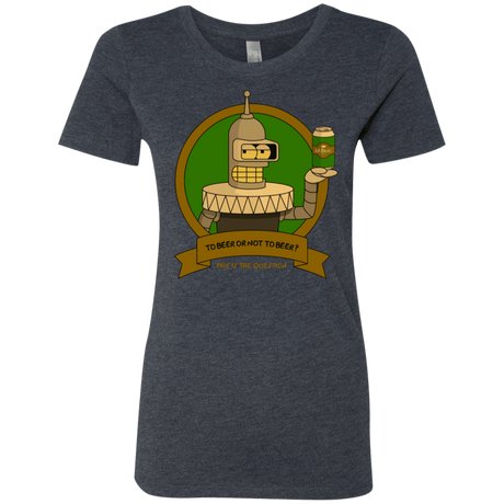 T-Shirts Vintage Navy / S To Beer or not to Beer Bender Edition Women's Triblend T-Shirt