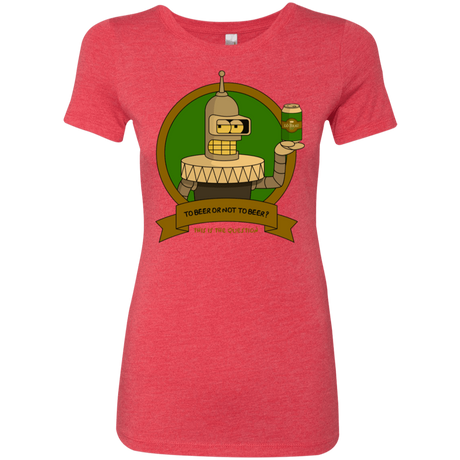 T-Shirts Vintage Red / S To Beer or not to Beer Bender Edition Women's Triblend T-Shirt
