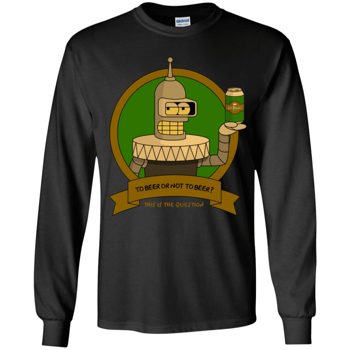 T-Shirts Black / YS To Beer or not to Beer Bender Edition Youth Long Sleeve T-Shirt