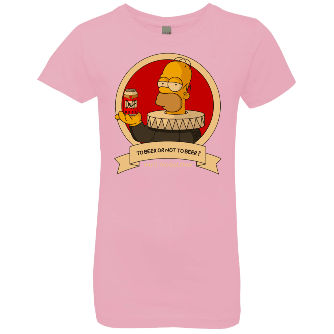 T-Shirts Light Pink / YXS To Beer or not to Beer Girls Premium T-Shirt