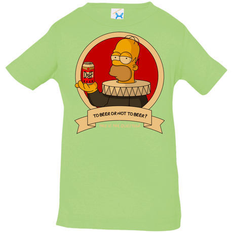 T-Shirts Key Lime / 6 Months To Beer or not to Beer Infant Premium T-Shirt