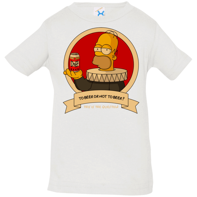 T-Shirts White / 6 Months To Beer or not to Beer Infant Premium T-Shirt